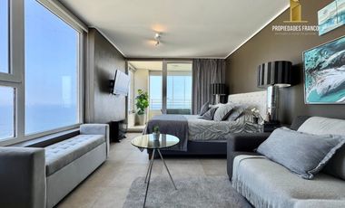 Reñaca Norte Arriendo Moderno Loft 1D 1B Vista Al Mar