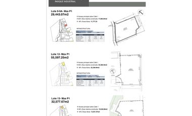 Venta de Macro Lotes Industriales en Parque Platah Hidalgo