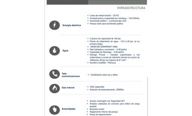 Venta de Macro Lotes Industriales en Parque Platah Hidalgo
