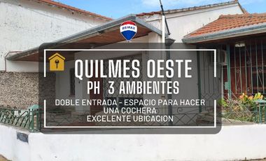 VENTA PH 3 AMBIENTES QUILMES OESTE
