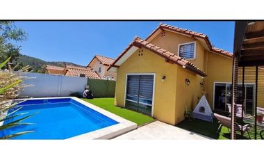 SE VENDE CASA EN VILLA ALEMANA PEÑABLANCA