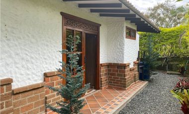 CASA CAMPESTRE EN PARCELACION CERRADA