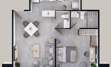 Departamento en pre venta de lujo en  Zona Urbana Rio Tijuana, colonia Calete, una o dos recamaras