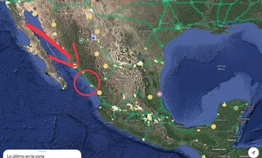 MAZATLAN SUR OTE. BTS 6,960 m2 Parque Industrial Mazatlan IMDIR LR 250325