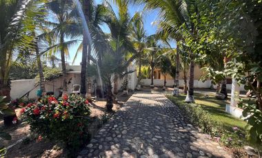 Casa en Frente a playa punta negra en Nayarit/Puerto Vallarta