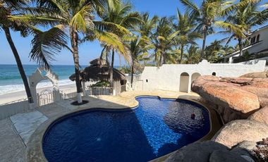 Casa en Frente a playa punta negra en Nayarit/Puerto Vallarta