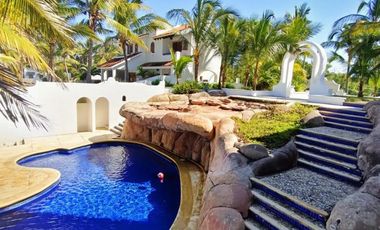Casa en Frente a playa punta negra en Nayarit/Puerto Vallarta
