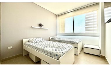 VENTA DE  APARTAMENTO AMOBLADO EN PUNTA ROCA