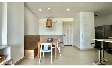 VENTA DE  APARTAMENTO AMOBLADO EN PUNTA ROCA