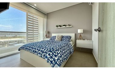 VENTA DE  APARTAMENTO AMOBLADO EN PUNTA ROCA