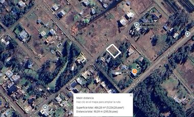 VENTA LOTE 486 M2 EN ZONA LA PISTA ING. MASCHWITZ