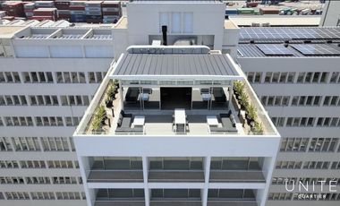 Excelente Loft en alquiler tradicional con vista al rio y cochera. Distrito Quartier, Retiro.