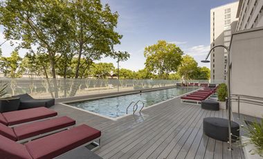 Excelente Loft en alquiler tradicional con vista al rio y cochera. Distrito Quartier, Retiro.