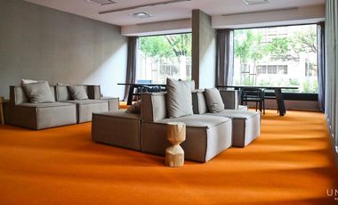 Excelente Loft en alquiler tradicional con vista al rio y cochera. Distrito Quartier, Retiro.