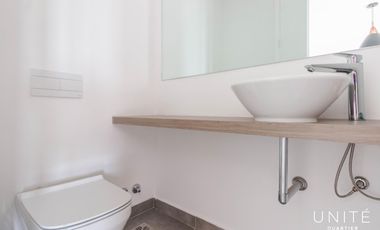 Excelente Loft en alquiler tradicional con vista al rio y cochera. Distrito Quartier, Retiro.