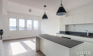 Excelente Loft en alquiler tradicional con vista al rio y cochera. Distrito Quartier, Retiro.