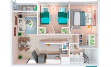 DEPTOS NUEVOS DE 2Dg+1B QUILICURA