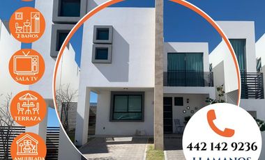 CASA AMUEBLADA EN RENTA EN LA VISTA