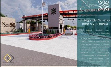 venta de Lotes habitacionales en Pachuca