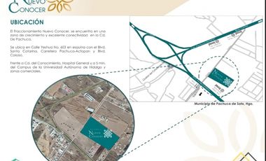 venta de Lotes habitacionales en Pachuca