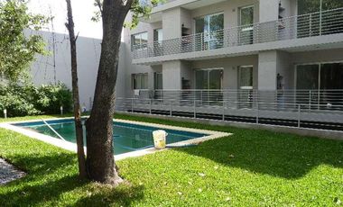 Departamento en  alquiler con cochera cubierta  y piscina