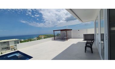 Venta casa de lujo con vistas al mar urb. Playa Alta Sta Marianita.