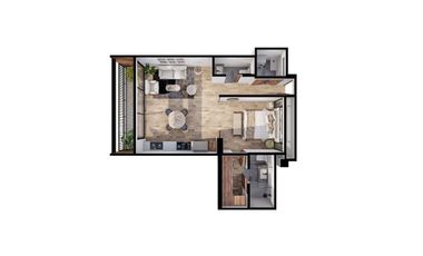 Departamento en PREVENTA en Harmony