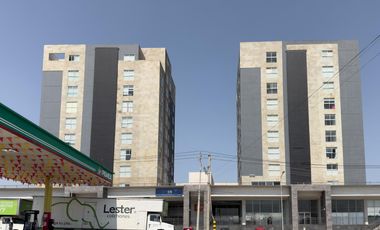 DEPARTAMENTO AMUEBLADO EN RENTA EN TORRE PUENTE DE MÉXICO, ZONA FORJADORES