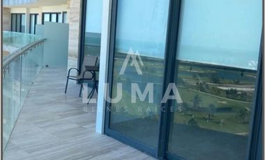 RENTA DEPARTAMENTO AMUEBLADO EN EL COUNTRY OLAS