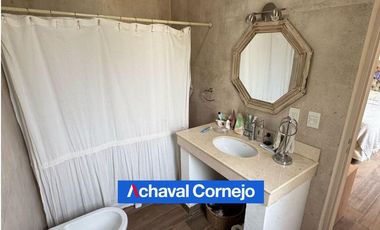 Casa de una planta al agua en ALQUILER amoblada en Ceibos, Puertos