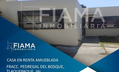 CASA EN RENTA EN FRACC. PEDREGAL DEL BOSQUE, TLAQUEPAQUE, JALISCO.