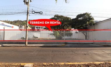 Terreno en Renta sobre Av. Camelinas, Morelia