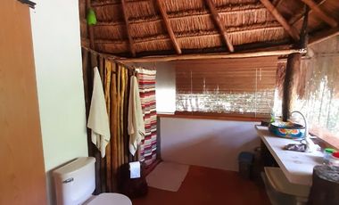 Terreno con Villa y Cenote en Ruta de Los Cenotes, Puerto Morelos