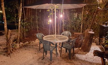 Terreno con Villa y Cenote en Ruta de Los Cenotes, Puerto Morelos