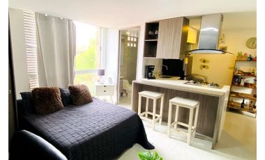 Apartaestudio tipo loft en venta en El Poblado