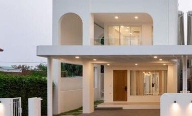 Modern Luxury 2-Storey Pool Villa with waterfall feature