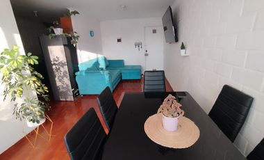 CON SUBSIDIO DEPARTAMENTO DE 3D, A PASOS DE ESTACIÓN METRO BIO-BIO, SAN JOAQUÍN.