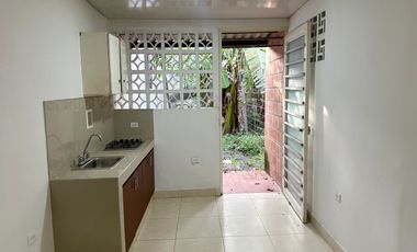 Arriendo Apartaestudio En Primer Piso Con Patio Barrio La Flora Norte De Cali