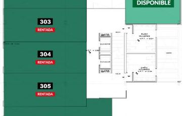 RENTA DE OFICINAS EN TORRE PALMAS METEPEC