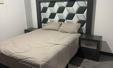 Departamento en  Renta Amueblado.Listo para Habitar.