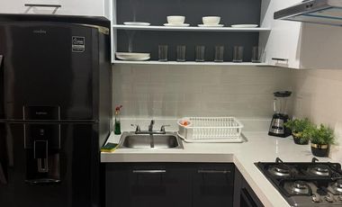 Departamento en  Renta Amueblado.Listo para Habitar.