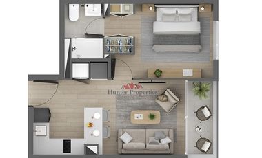 Departamento en Arriendo en Santo Domingo / Manuel Rodriguez