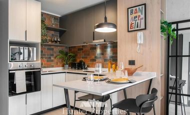 Departamento en Arriendo en Metro Santa Ana. Departamentos Full Servicios
