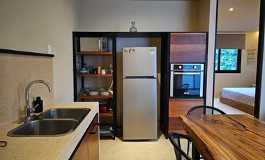 DEPARTAMENTO DE 1REC EN VENTA, EN ALDEA ZAMA TULUM