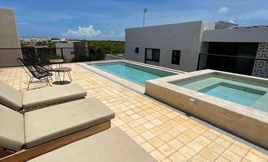 DEPARTAMENTO DE 1REC EN VENTA, EN ALDEA ZAMA TULUM