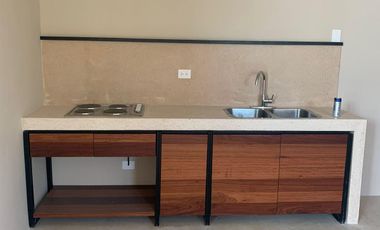 DEPARTAMENTO DE 1REC EN VENTA, EN ALDEA ZAMA TULUM