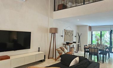 INCREIBLE LOFT EN VENTA AMUEBLADO Y EQUIPADO EN TULUM  AMAZING FURNISHED AND EQUIPPED LOFT FOR SALE IN TULUM