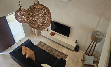 INCREIBLE LOFT EN VENTA AMUEBLADO Y EQUIPADO EN TULUM  AMAZING FURNISHED AND EQUIPPED LOFT FOR SALE IN TULUM