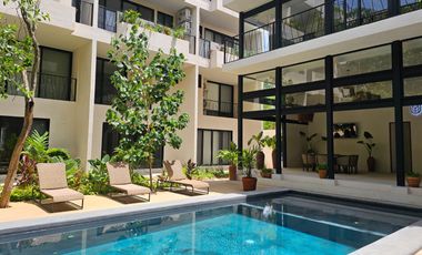 INCREIBLE LOFT EN VENTA AMUEBLADO Y EQUIPADO EN TULUM  AMAZING FURNISHED AND EQUIPPED LOFT FOR SALE IN TULUM