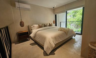 INCREIBLE LOFT EN VENTA AMUEBLADO Y EQUIPADO EN TULUM  AMAZING FURNISHED AND EQUIPPED LOFT FOR SALE IN TULUM